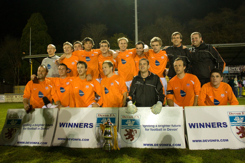 Appledore Devon County Premier Cup winners 2010